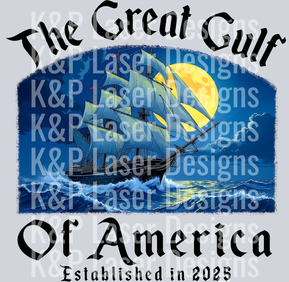 The Great Gulf Of America Est 2025 Support Trump