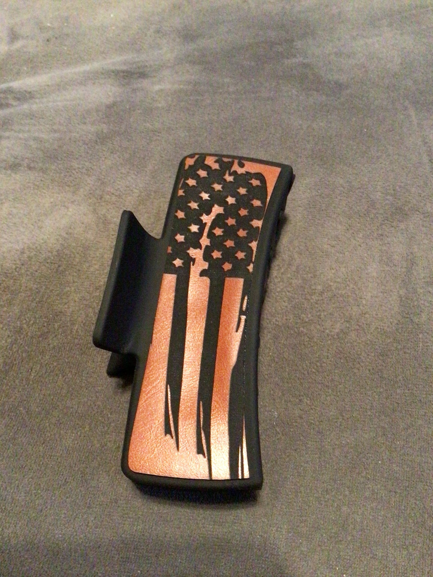 Leatherette American Flag