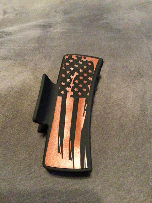 Leatherette American Flag