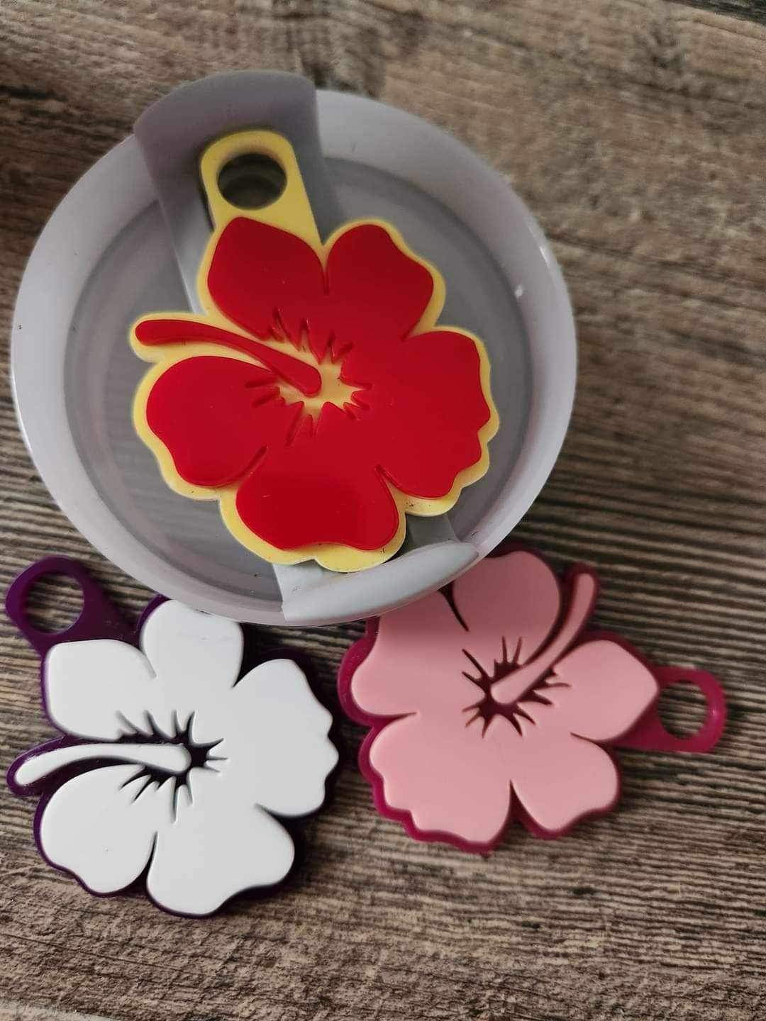 Flower tumbler topper